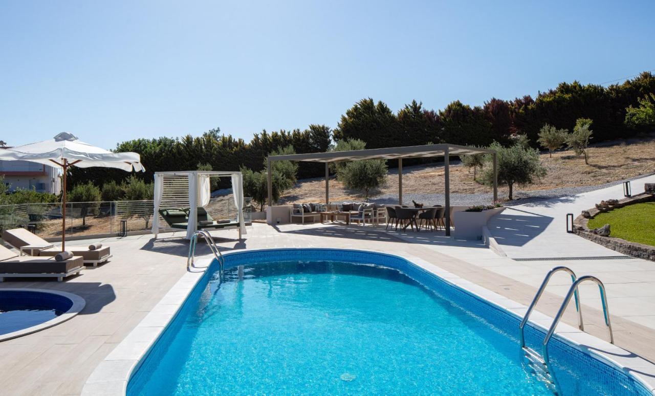 Villa Natura - With Private Heated Pool Tria Monastiria Buitenkant foto