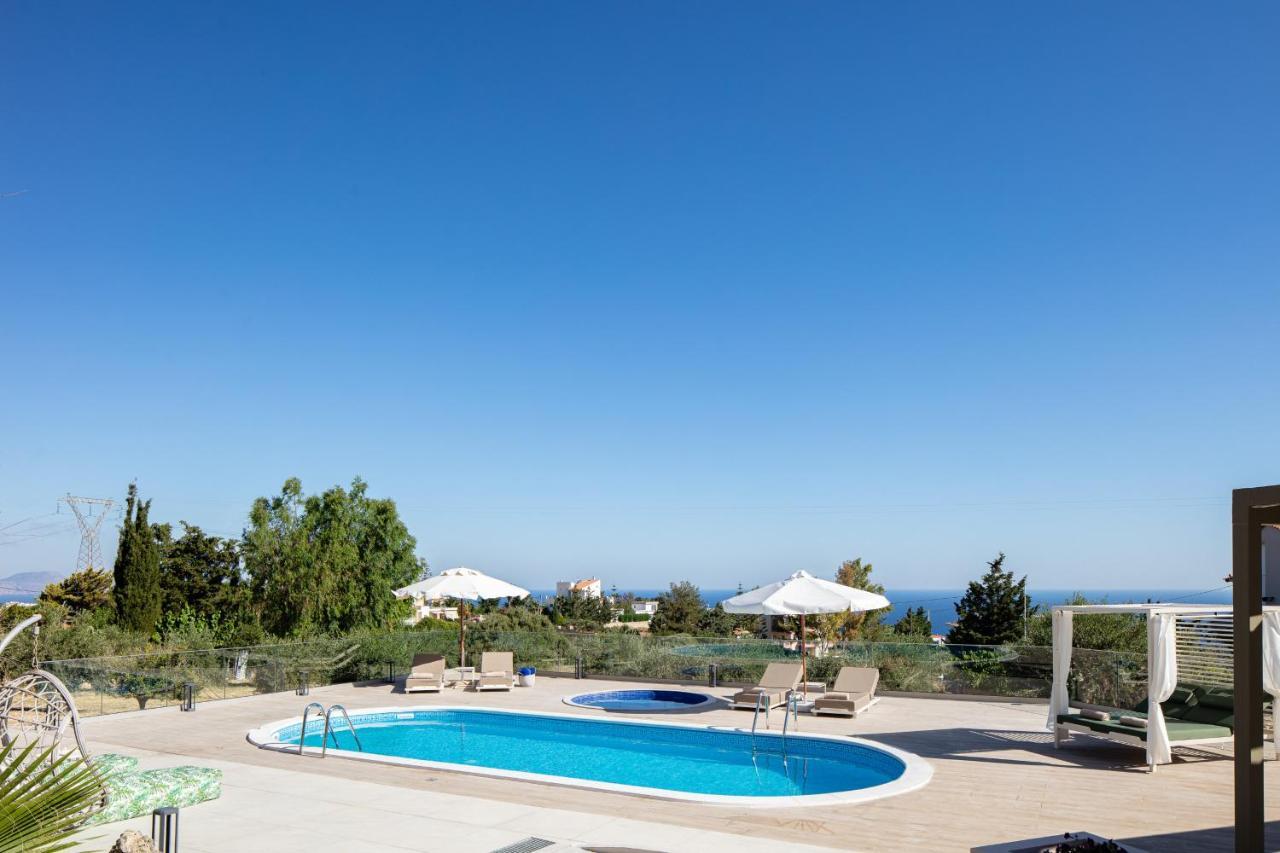 Villa Natura - With Private Heated Pool Tria Monastiria Buitenkant foto